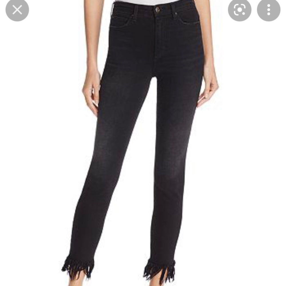 Joe’s Jeans Charlie High Rise Fringe Hem